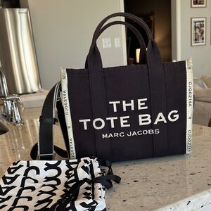 Marc Jacobs Black and White Tote Bag
